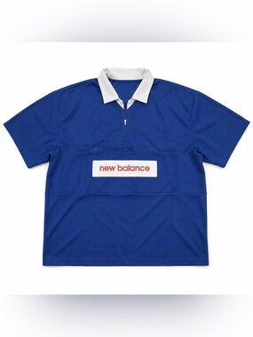 New Balance Made in USA Mesh Polo - Mens Size Large - (MT51540)